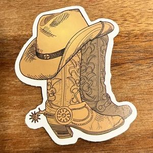 🖤Cowboy Stickers